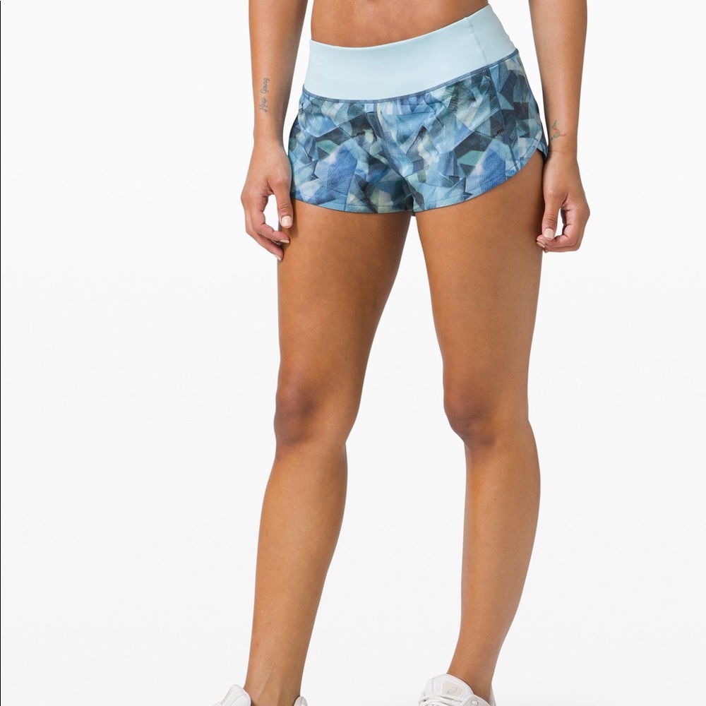 Lululemon speed up short low rise 2.5” inseam